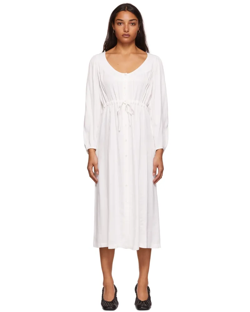 Raquel Allegra White Sunday Dress Wswht