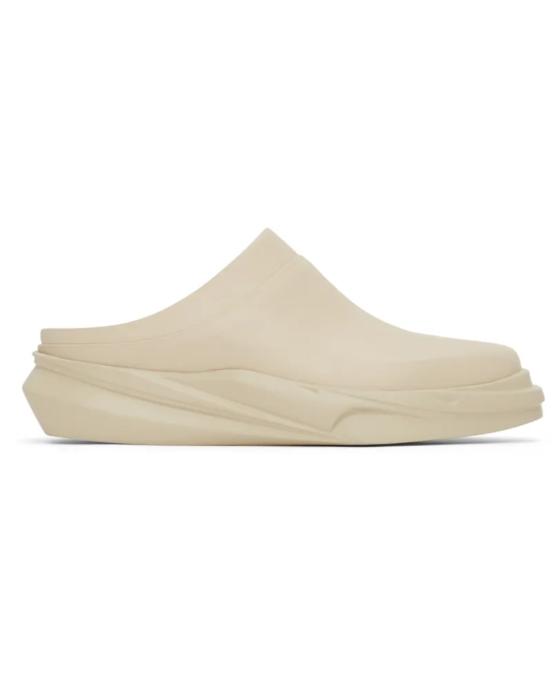 1017 ALYX 9SM Beige Mono Mules Sand