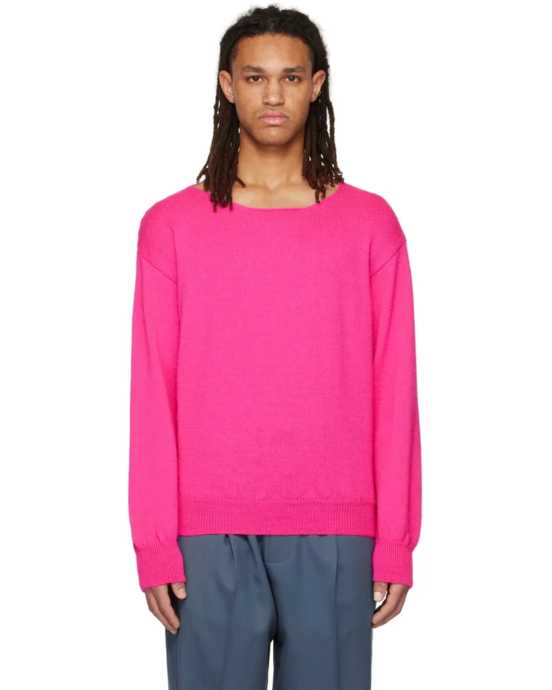 Magliano Pink Twisted Marella Sweater 5