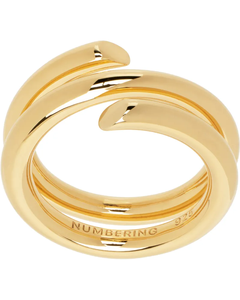 Numbering Gold #8402 Ring Gold