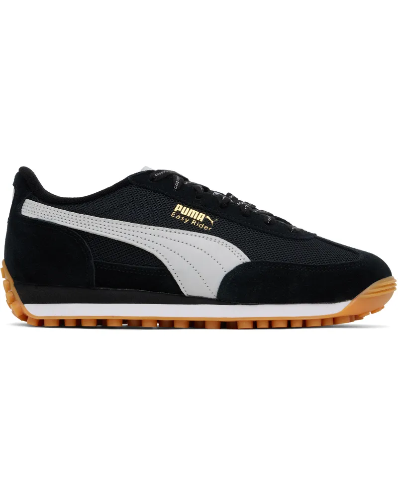 Puma Black Easy Rider Footie Sneakers Puma
