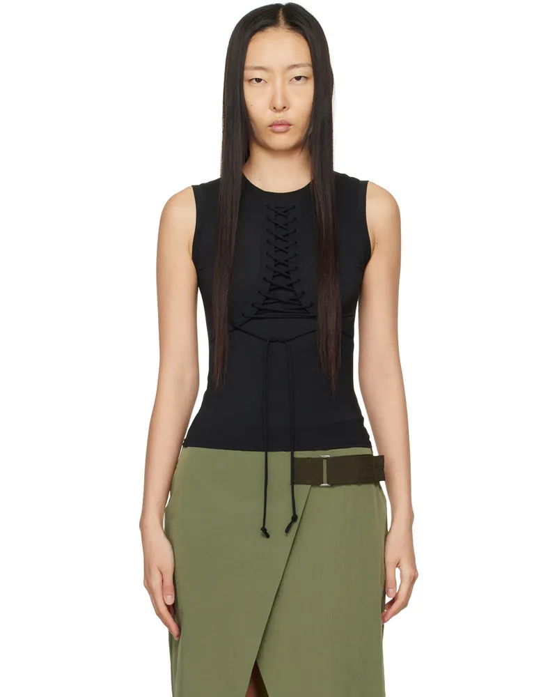Miaou Black Zora Tank Top Black