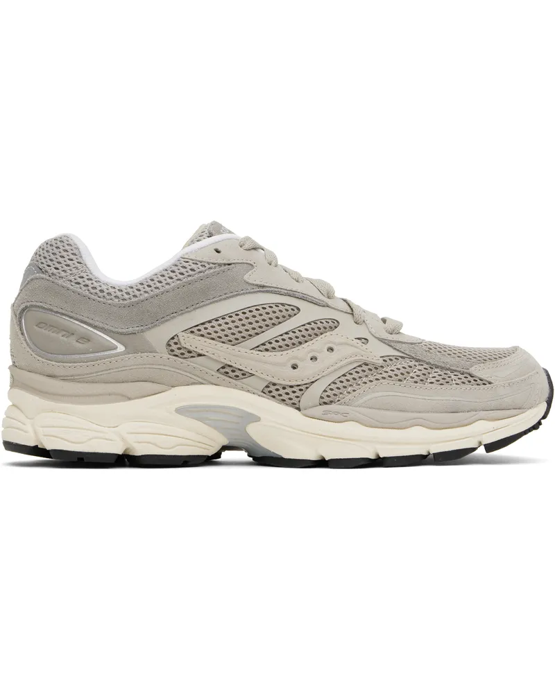Saucony Gray ProGrid Omni 9 Premium Sneakers Grey