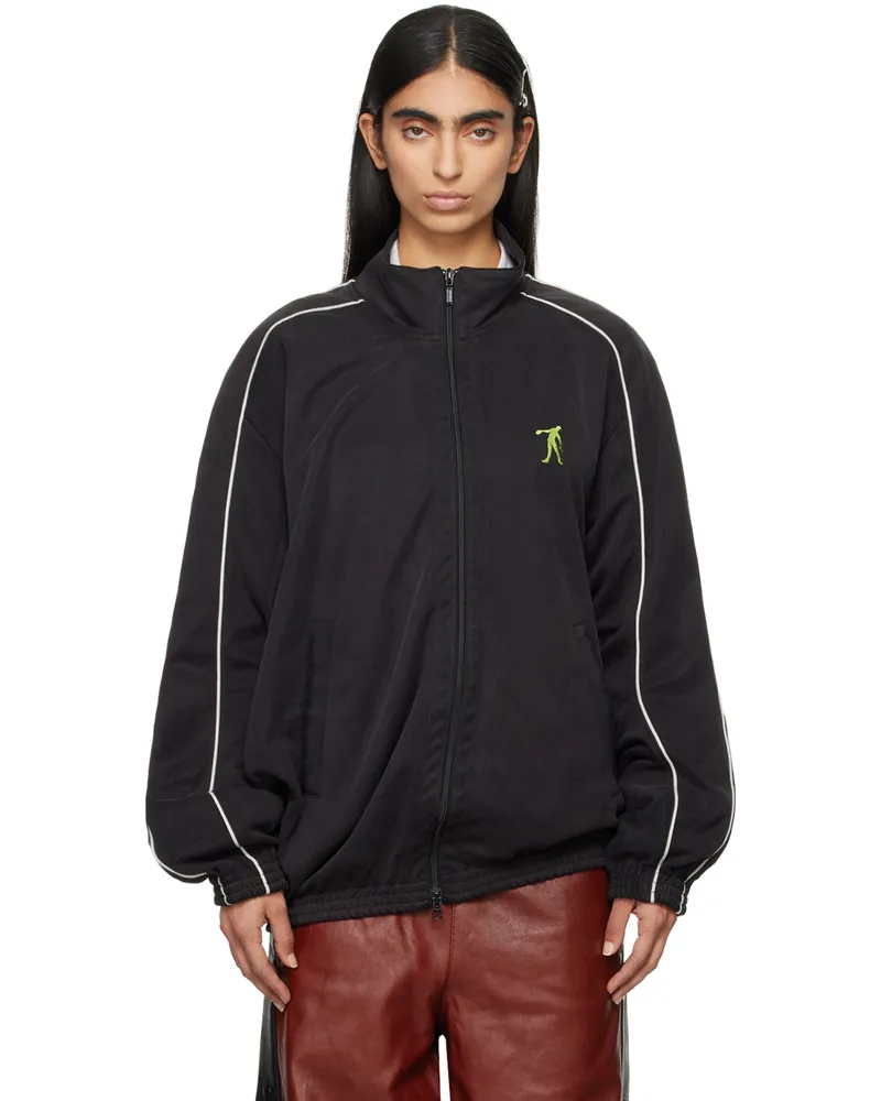 Doublet Black Zombie Silhouette Track Jacket Black