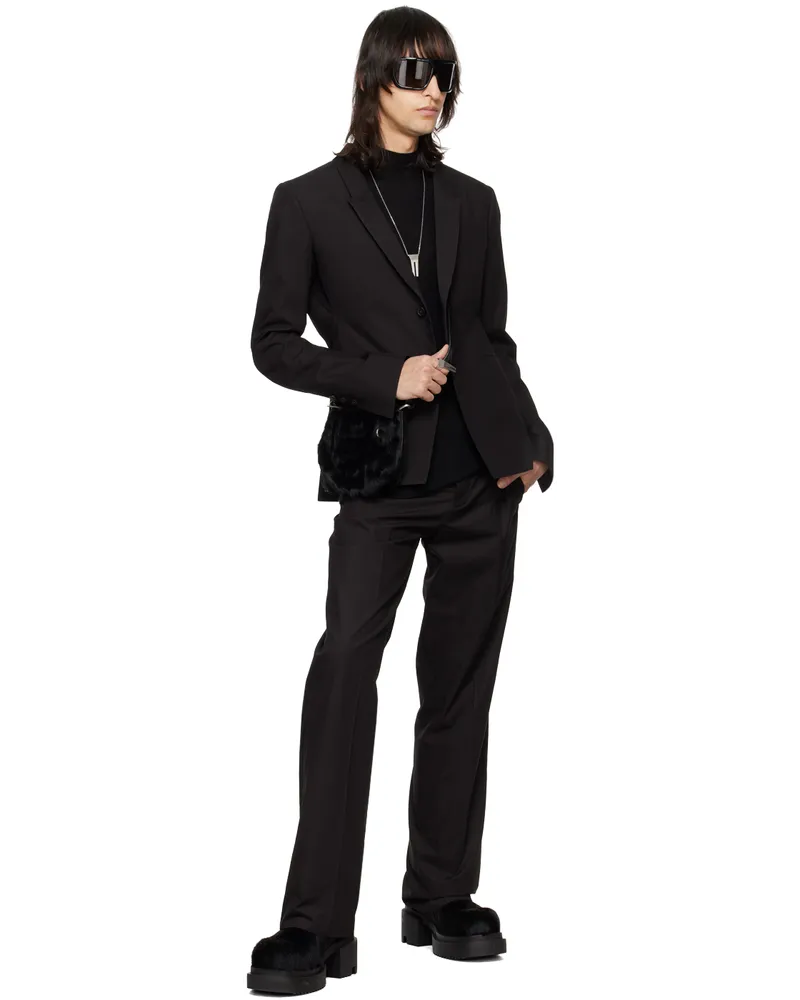 Rick Owens Black 73CMS Soft Blazer - bei MyBestBrands shoppen 
