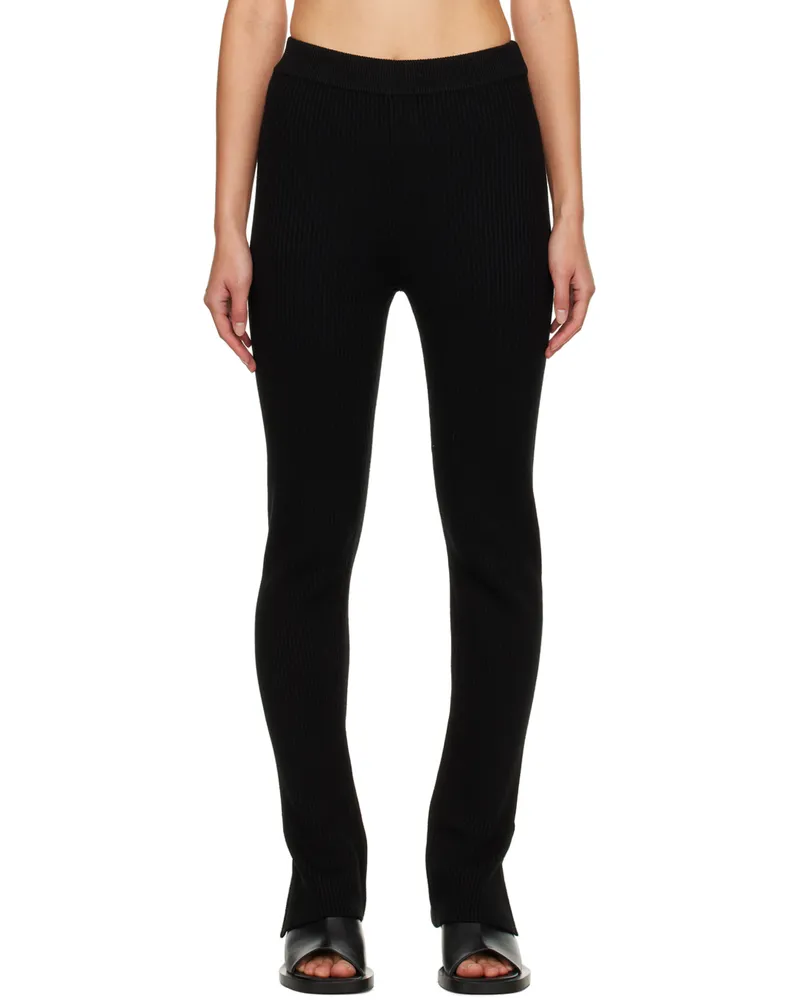 Studio Nicholson Black Aldo Leggings Black