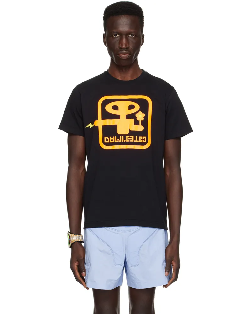 Walter van Beirendonck Black Dawleetoo T-Shirt Cc37
