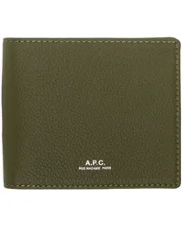 A.P.C. Green Aly Wallet Kap