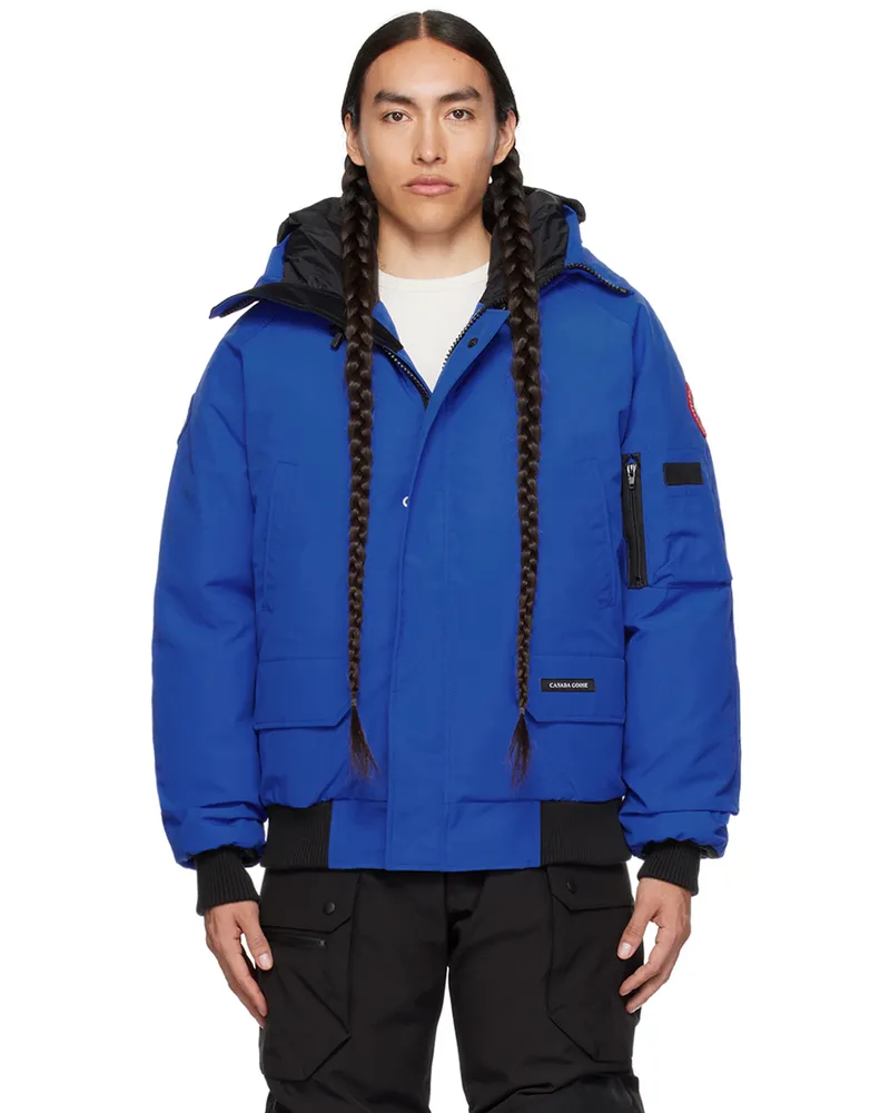 Canada Goose Blue Chilliwack Bomber Down Jacket Royal