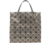 Silver Lucent Metallic Tote