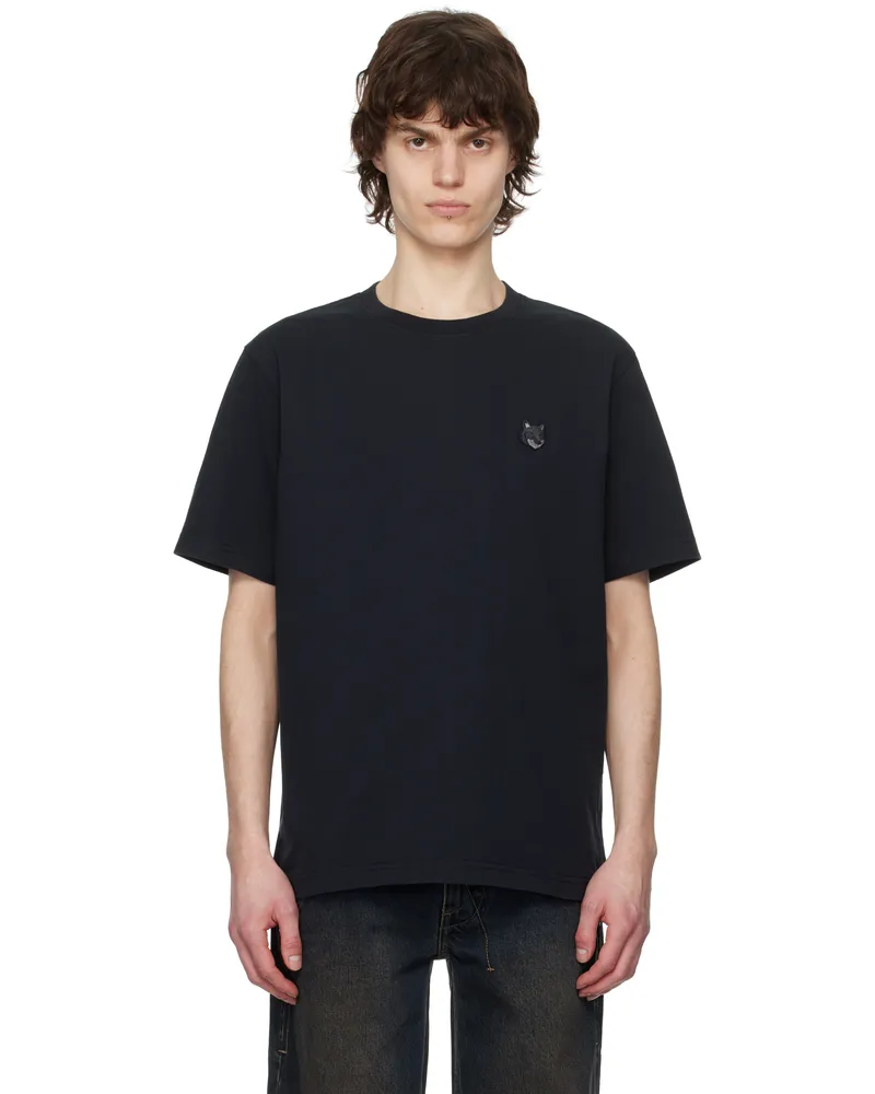 Kitsuné Black Bold Fox Head Patch Comfort T-shirt P199