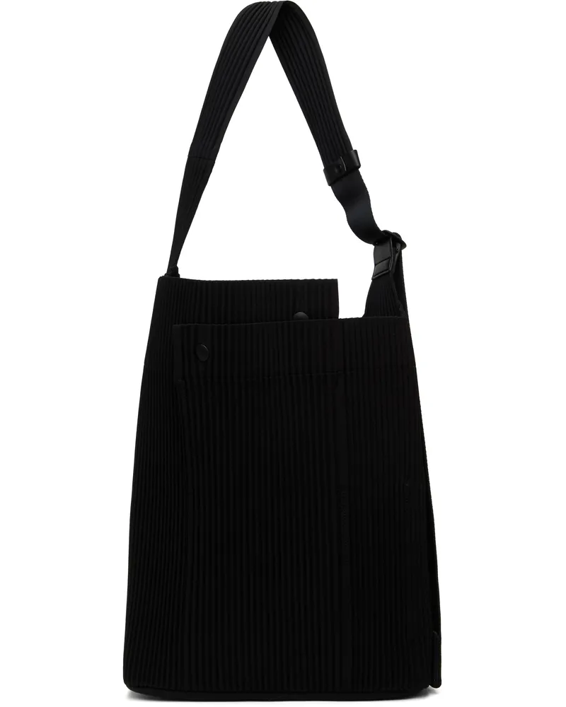 Issey Miyake Black Utility Tote 15-Black
