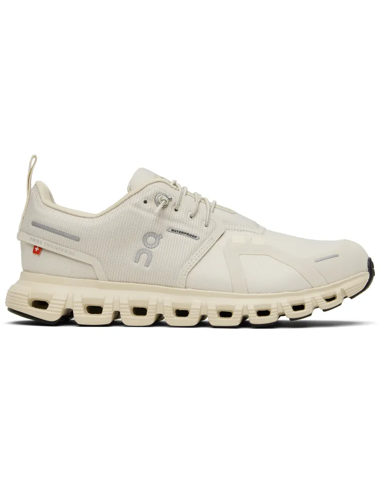 ON Beige Cloud 6 Waterproof Sneakers Pearl