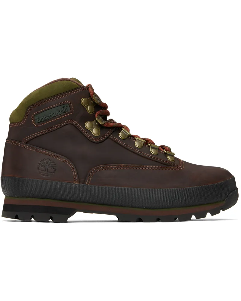 Timberland Brown Euro Hiker Leather Boots 214
