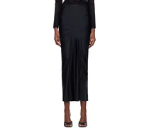 Black Melia Maxi Skirt