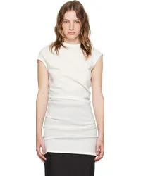 Issey Miyake White Membrane Blouse Off