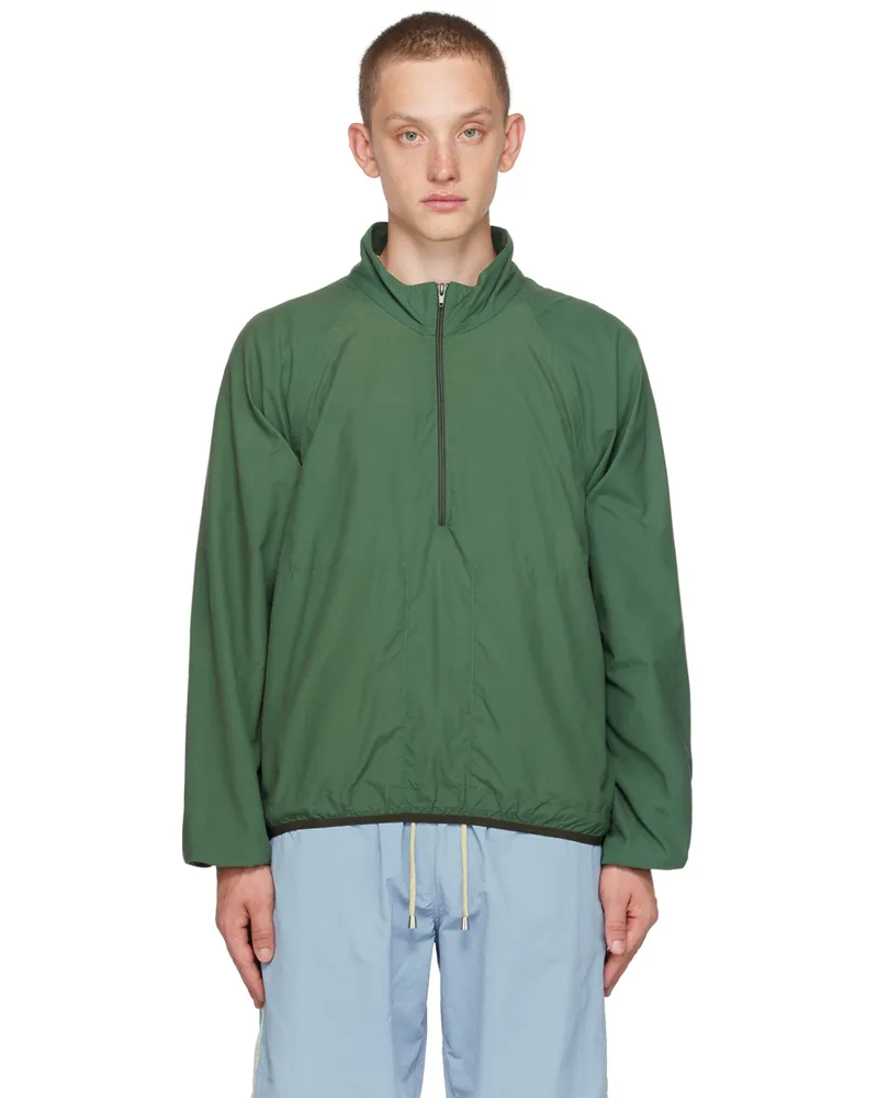 RANRA Khaki Hlaupa Jacket Crocodile