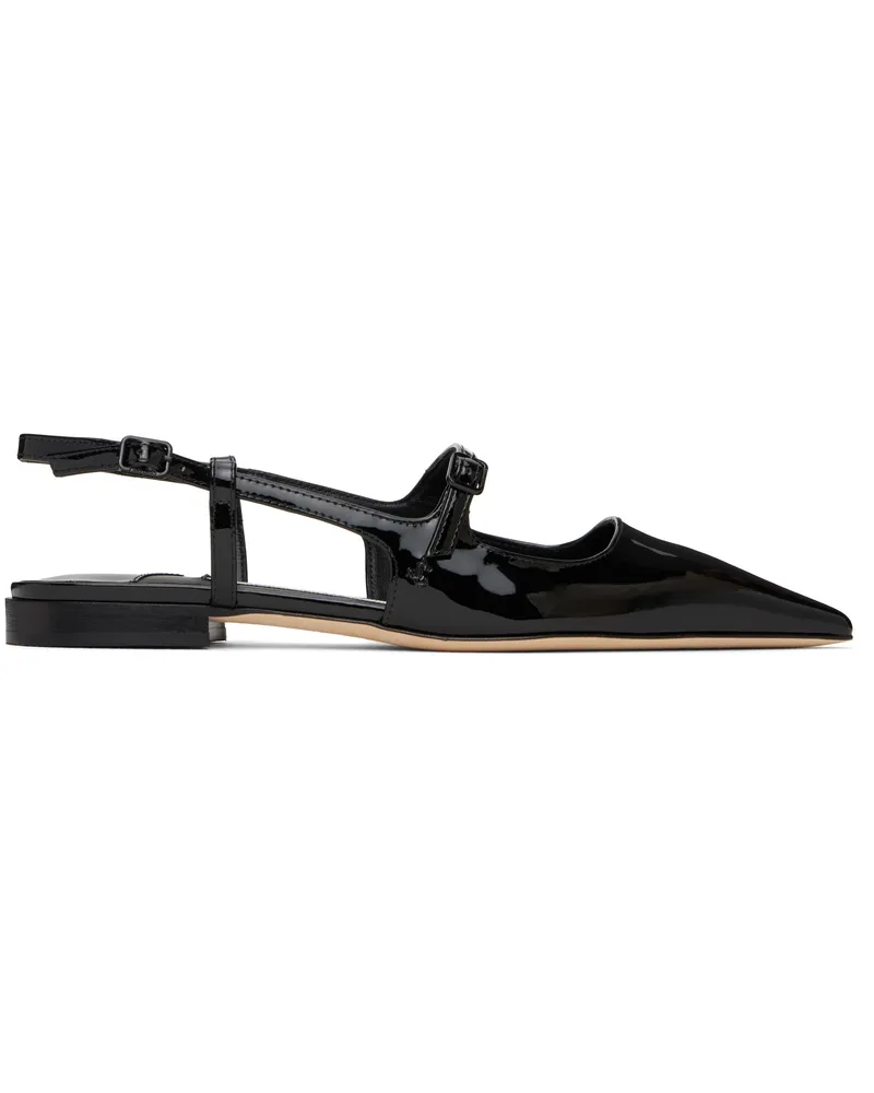 Jimmy Choo Black Didi Ballerina Flats Black