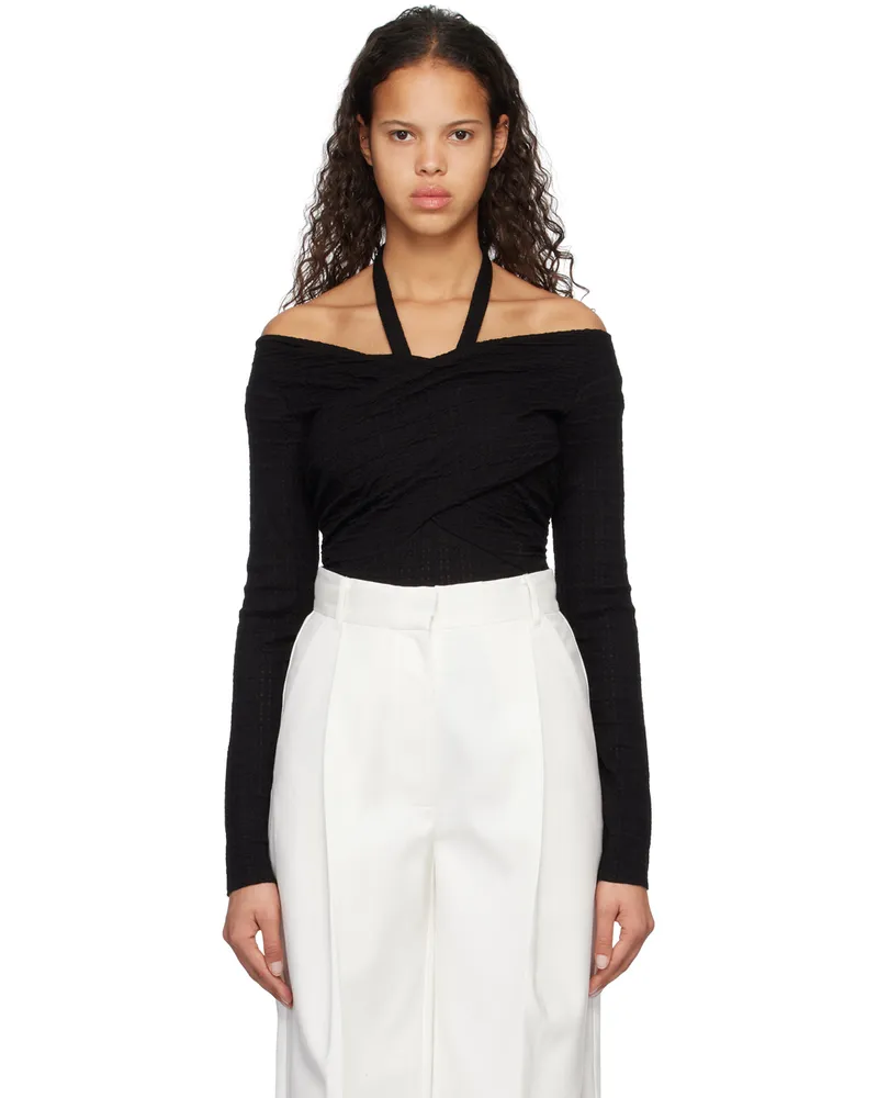 camilla and marc Black Cypress Bodysuit Black