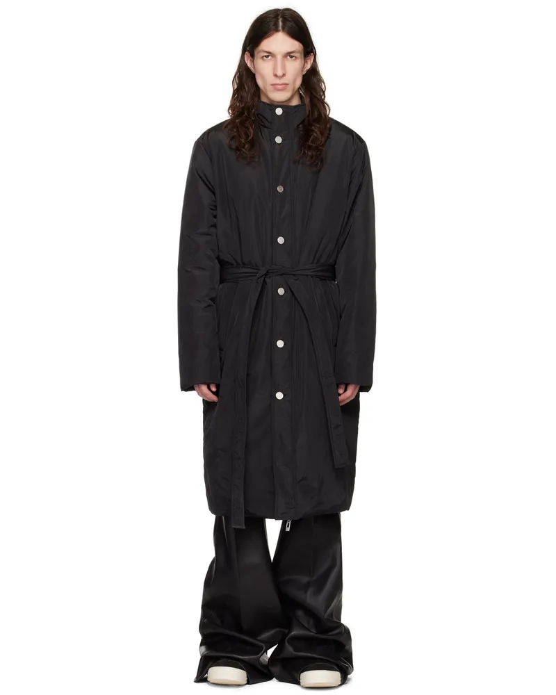 Han Kjøbenhavn Black Belted Coat Black
