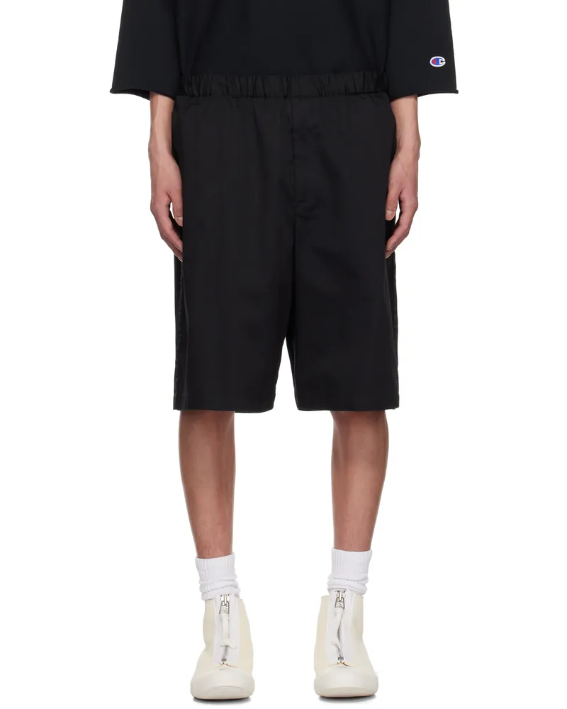 Undercover Black UP1E4503 Shorts Black