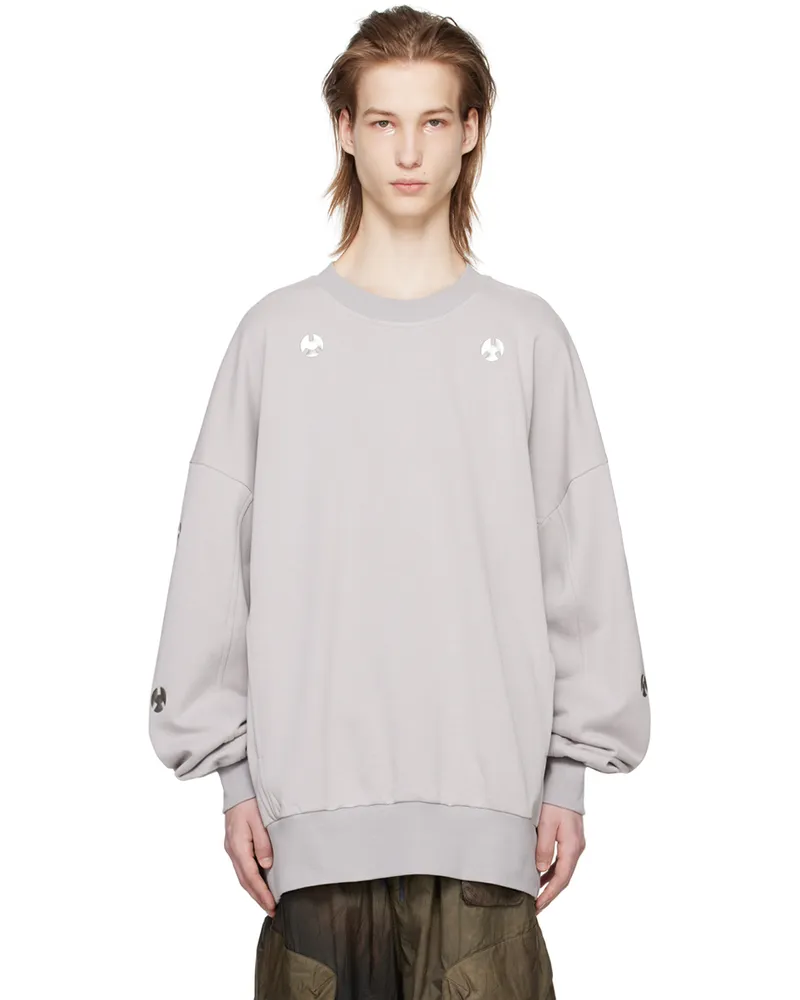 A. A. Spectrum Gray Safezone Sweatshirt Circuit