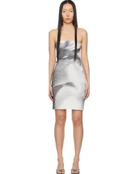 ELLISS Gray Basking Minidress Print