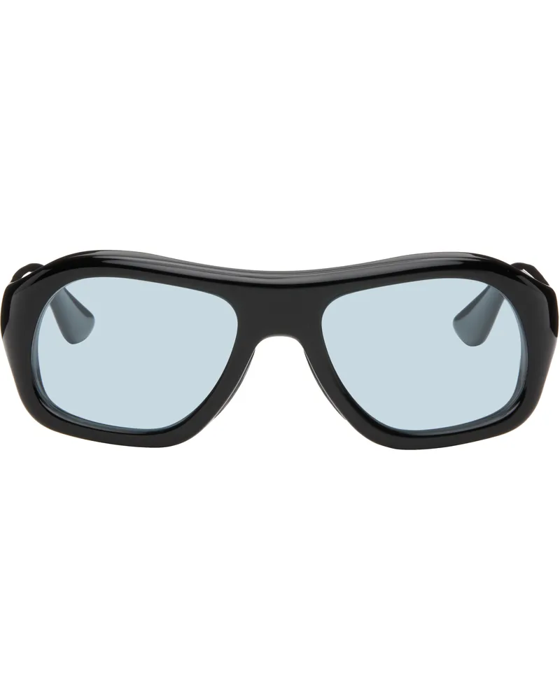 Port Tanger Black Gray Sunglasses Black