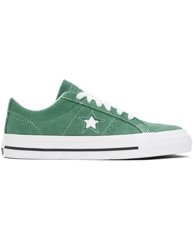 Converse Green CONS One Star Pro Sneakers Admiral