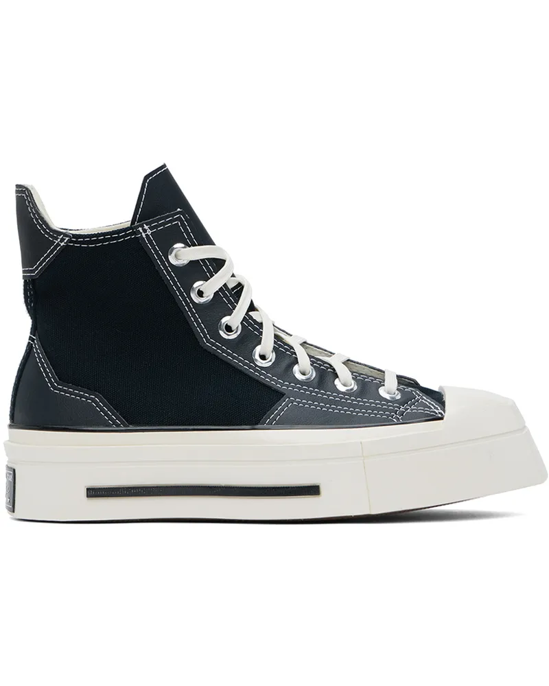 Converse Black Chuck 70 De Luxe Squared High Top Sneakers Black