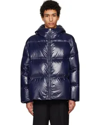 Filippa K Navy Hooded Down Jacket French