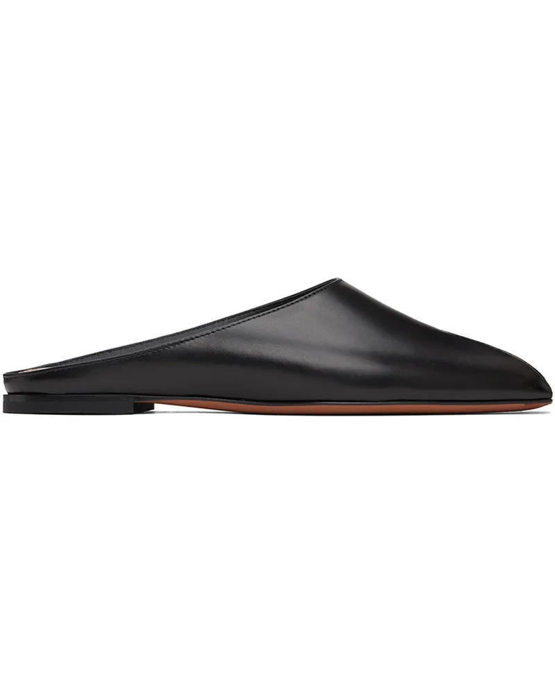 Alaïa Black Spike Flat Open Mules 999
