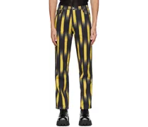 Black & Yellow Party Jeans