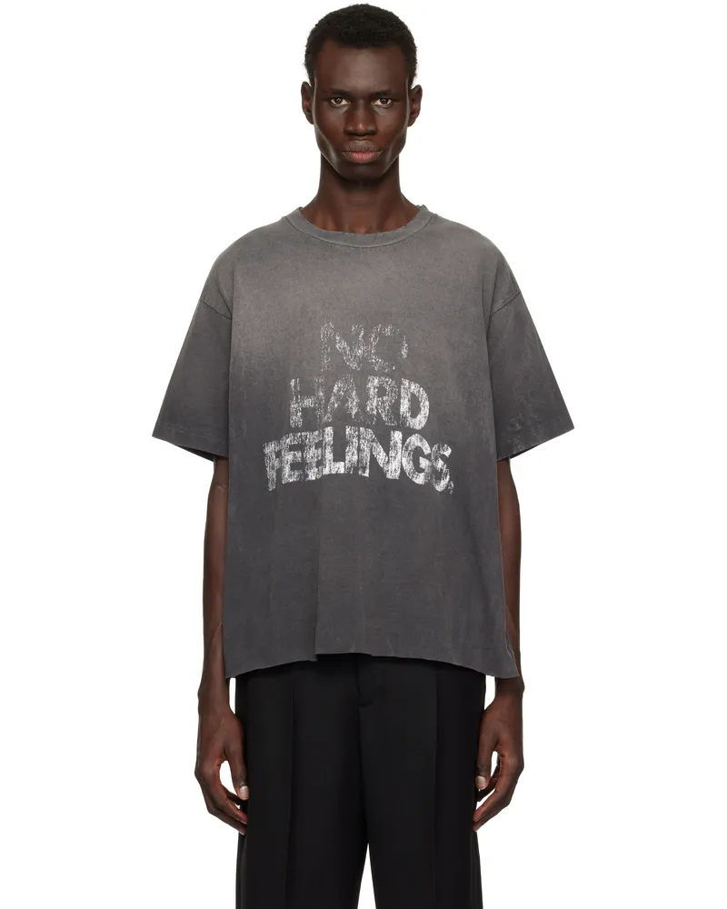 John Elliott + Co Gray Odeon T-shirt Washed