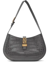 Versace Gray Greca Goddess Bag 1e51v