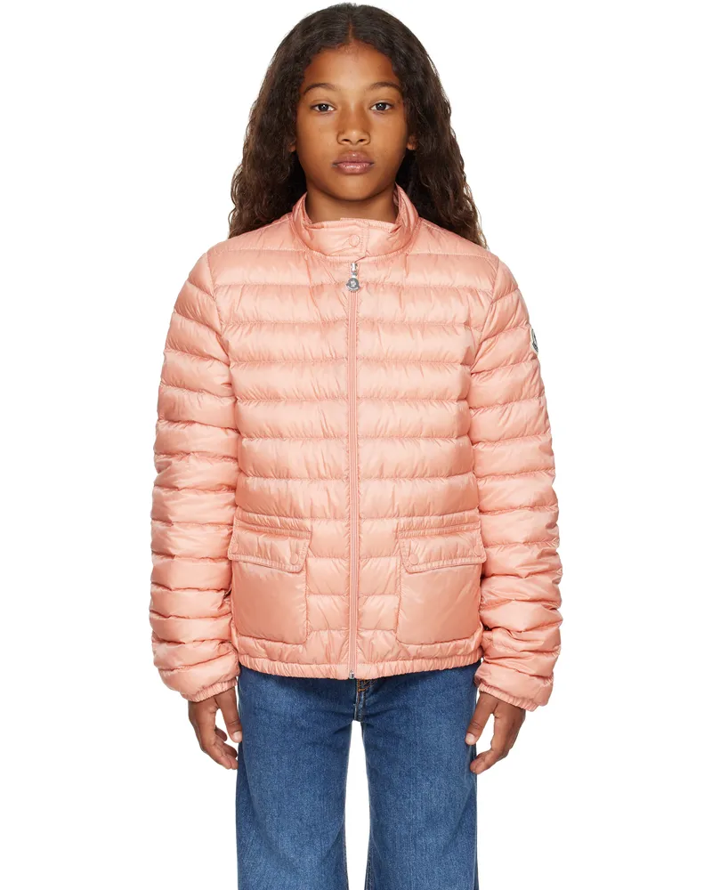 Moncler Big Kids Pink Lans Down Jacket 51v