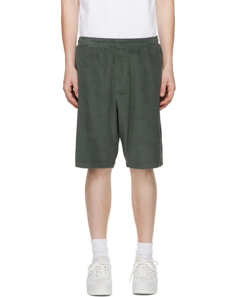 Rag & Bone Green Piping Shorts Shadowgrn