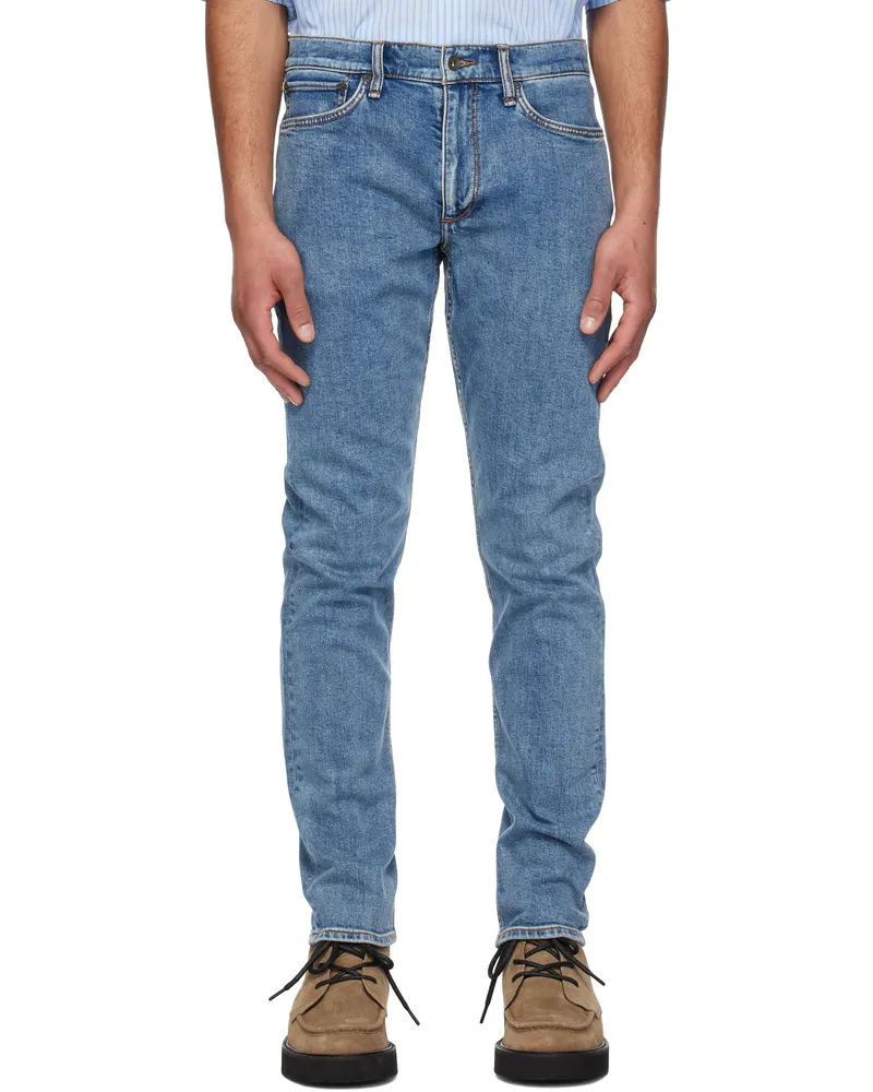 Rag & Bone Blue Fit 2 Slim Fit Jeans Zephyr
