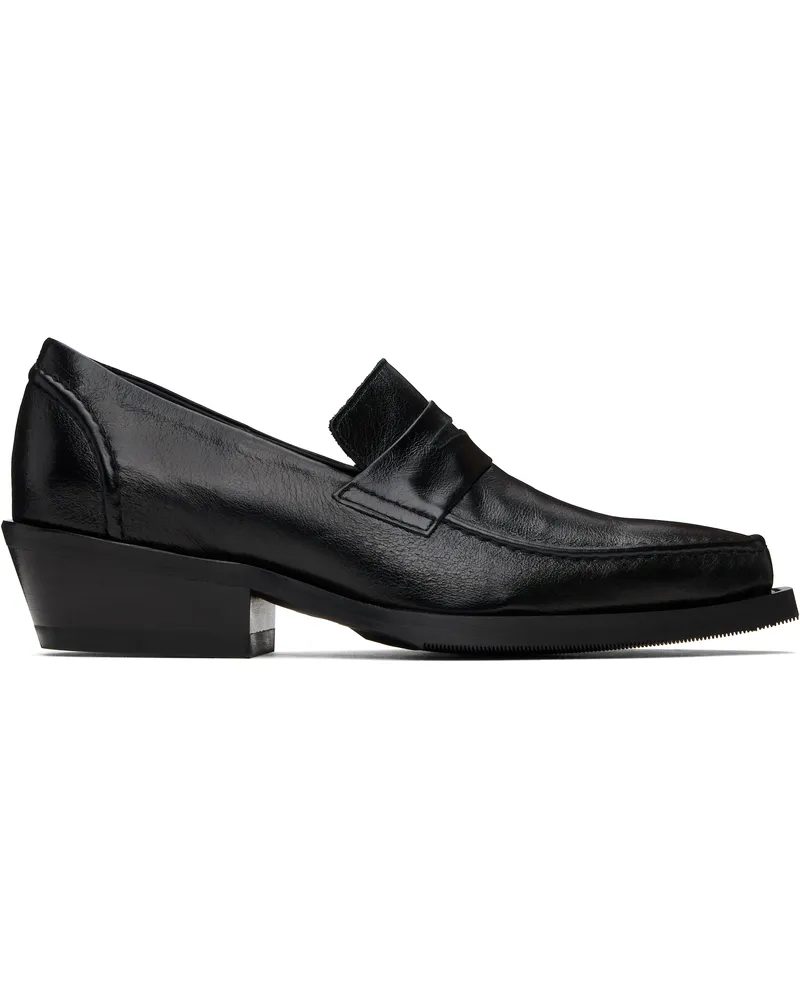 Our Legacy Black Cypher Loafers Sombre