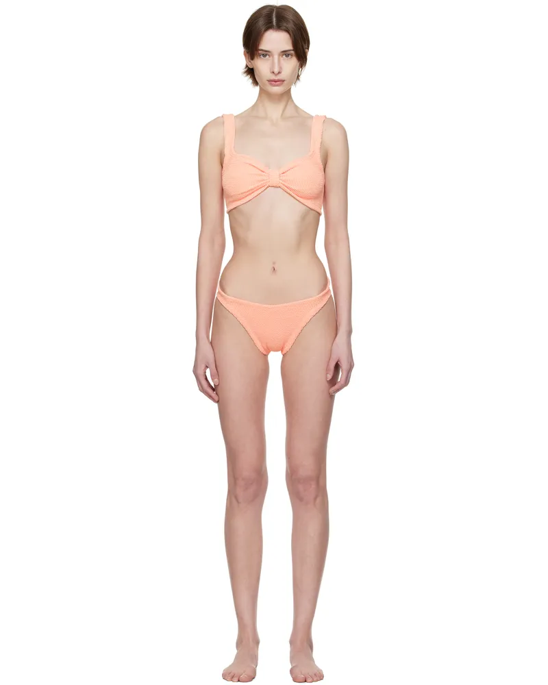 Hunza G Pink Bonnie Bikini Peach