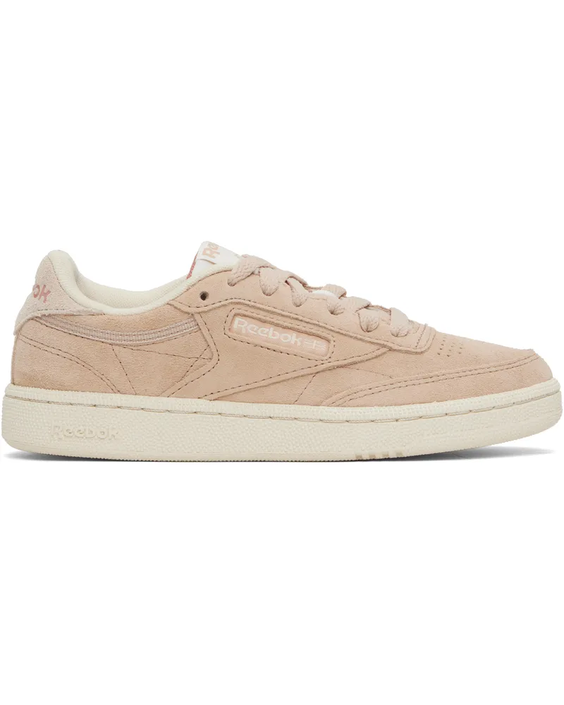 Reebok Beige Club C 85 Sneakers Tan