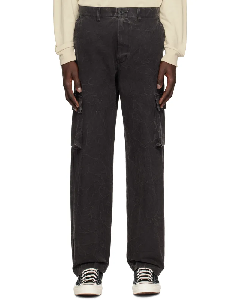 John Elliott + Co Black Corpus Cargo Pants Black