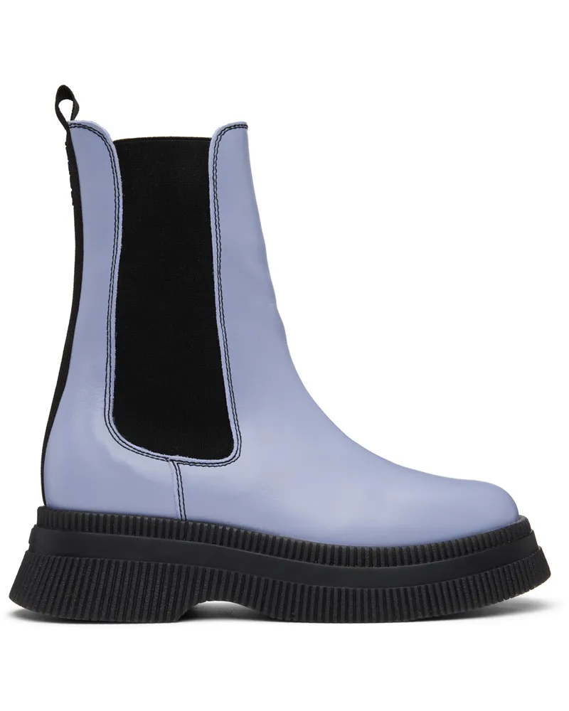 Ganni Blue Creepers Chelsea Boots 699