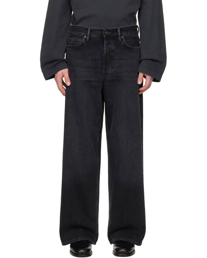 Acne Studios Black Baggy Fit 1981M Jeans 900