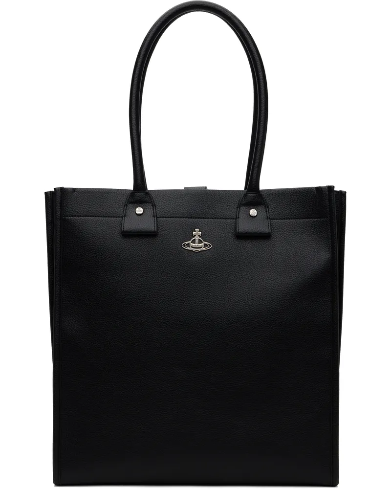 Vivienne Westwood Black Teddy Tote N403