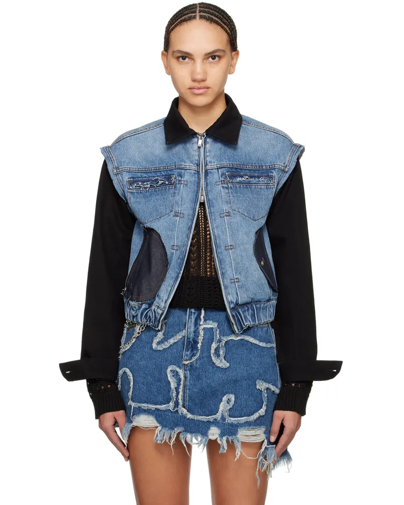 Andersson Bell Blue Jamie Denim Jacket Blue