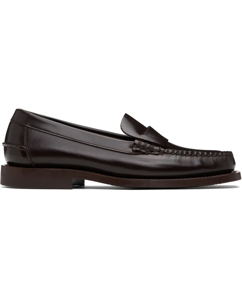 HEREU Brown Sineu Loafers Dark