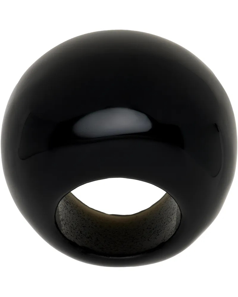 Sophie Buhai Black Onyx Donut Ring Onyx