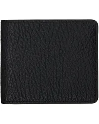 Maison Margiela Black Four Stitches Wallet Tblack