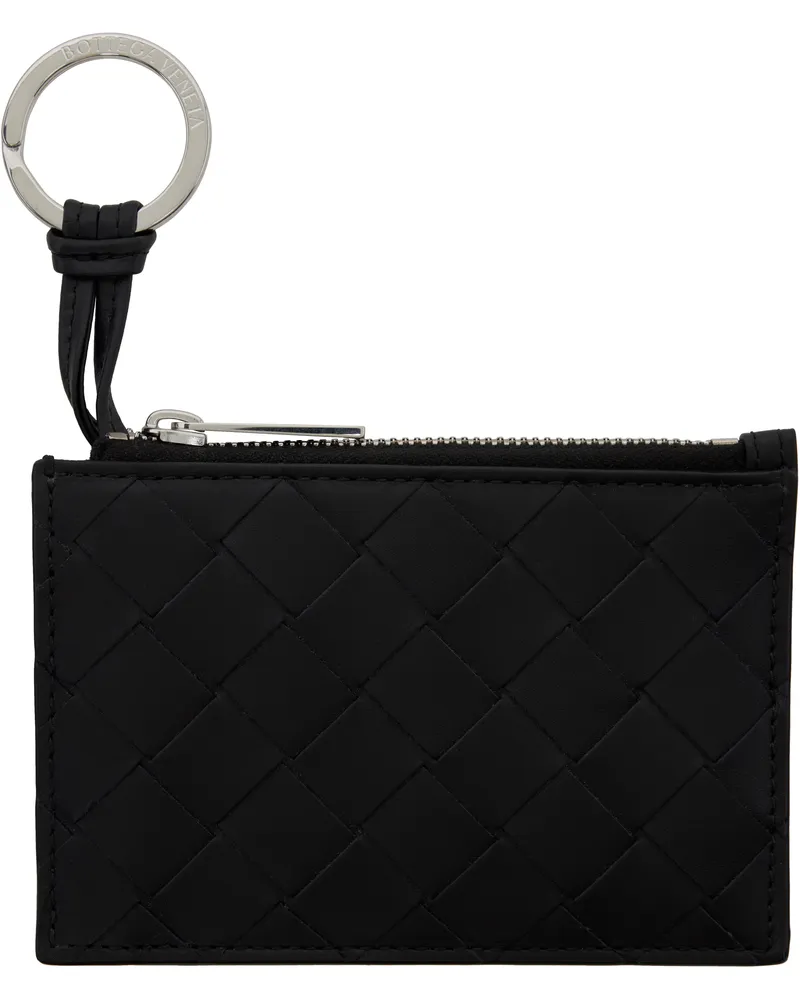Bottega Veneta Black Key Card Holder 8803